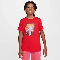 Nike Boys' 4-7 Sportswear Leopard Graphic T-shirt