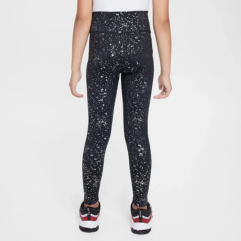 Nike One Girls' Dri-FIT High-Waisted Leggings