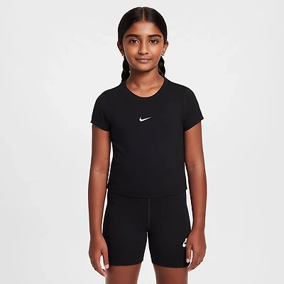 Nike Sportswear Girls' Big Kids Cropped T-Shirt
