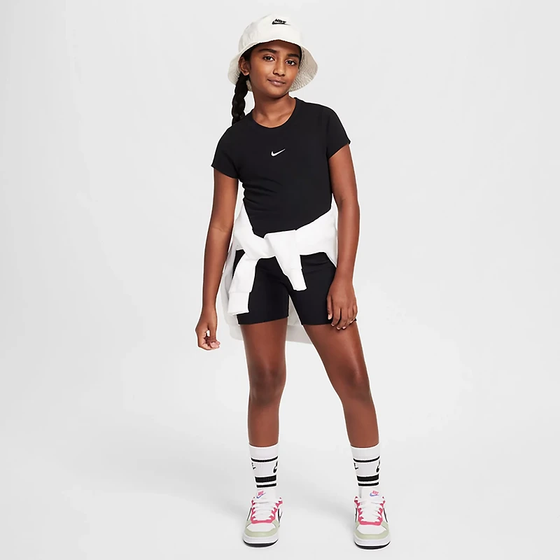 Nike Sportswear Girls' Big Kids Cropped T-Shirt
