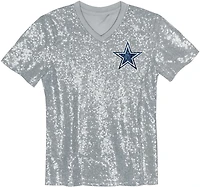 Outerstuff Women's Dallas Cowboys Prescott Sequin Shirt