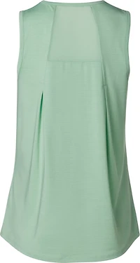 BCG Women's Mesh Back Pleat Tank Top