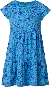 BCG Girls' Tiered Printed Dress