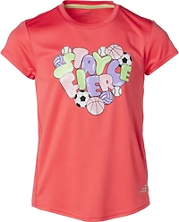 BCG Girls' Training Turbo Fierce Graphic T-shirt