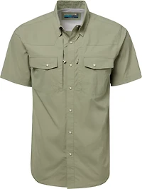 Magellan Men's Pecos River Solid Short Sleeve Shirt