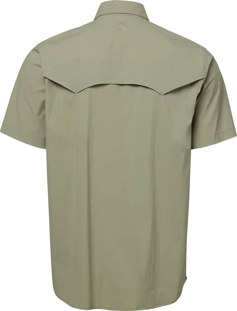 Magellan Men's Pecos River Solid Short Sleeve Shirt