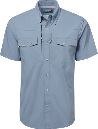 Magellan Men's Pecos River Solid Short Sleeve Shirt