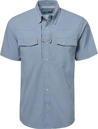 Magellan Men's Pecos River Solid Short Sleeve Shirt