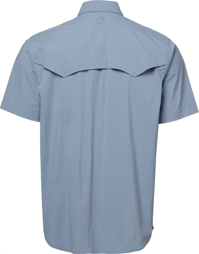 Magellan Men's Pecos River Solid Short Sleeve Shirt