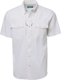 Magellan Men's Pecos River Solid Short Sleeve Shirt