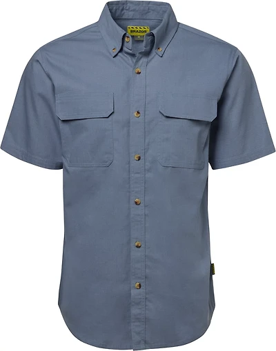 Brazos Men's Contractor Ripstop Button Down Shirt