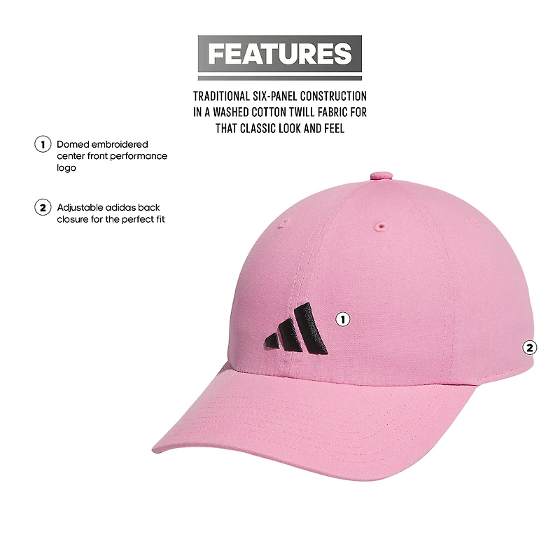 Adidas Men's Soccer Relaxed-Fit Strapback Hat
