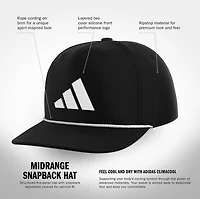Adidas Men's Midrange Snapback Hat