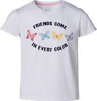 BCG Girls' Lifestyle Cotton Friends Graphic T-shirt