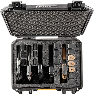 Pelican Vault V300PF5 Custom Foam Universal 5-Pistol Case