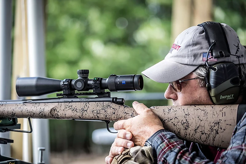 Zeiss 30mm Precision Ultralight 1913 High MIL-SPEC Riflescope Mounting Rings with Anticant Bubble Level