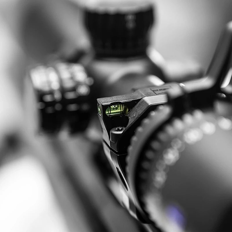 Zeiss 34mm Precision Ultralight 1913 High MIL-SPEC Riflescope Mounting Rings with Anticant Bubble Level