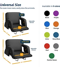 Alpcour Premium Reclining Wide Stadium Seat