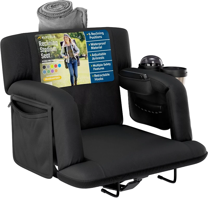 Alpcour Premium Reclining Wide Stadium Seat