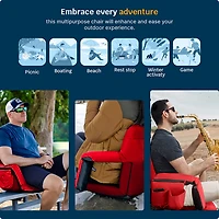 Alpcour Premium Reclining Extra Wide Stadium Seat
