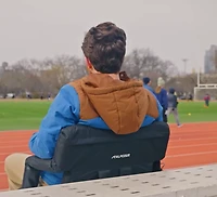 Alpcour Premium Reclining Heated Massage Wide Stadium Seat