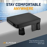 Alpcour Portable Extra Thick Stadium Seat Cushion
