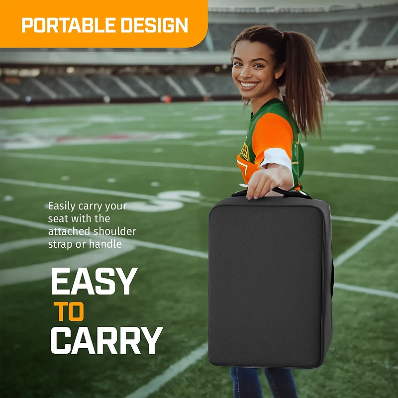 Alpcour Portable Extra Thick Heated Stadium Seat Cushion