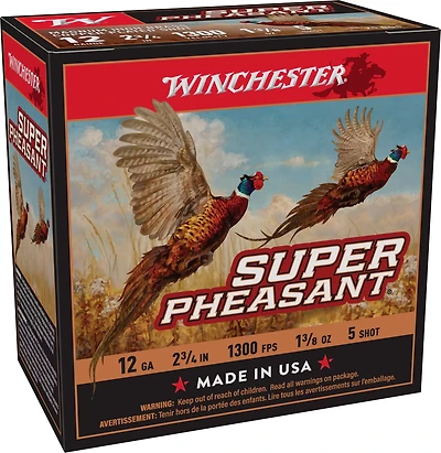 Winchester Super-X 12 Gauge Game and Field Load Shotshells - 25 Rounds