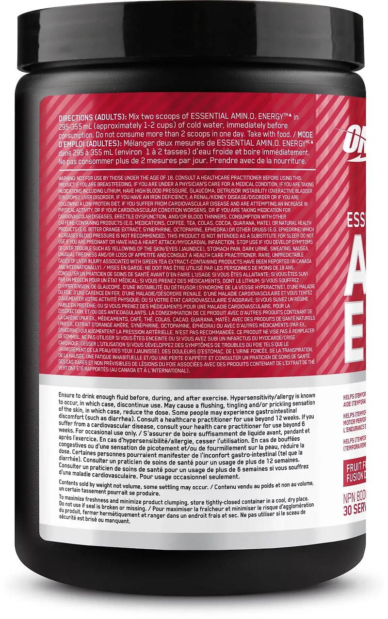 Optimum Nutrition Amino Energy