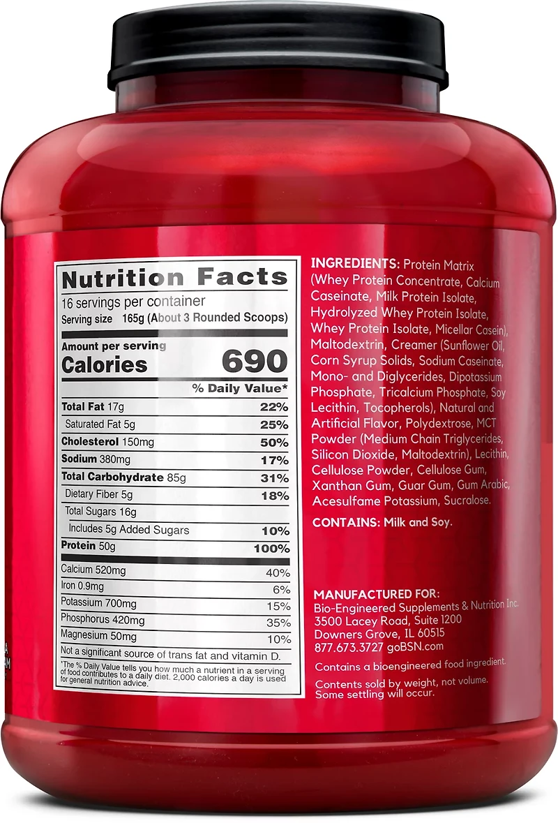 BSN Sports True Mass Protein Powder
