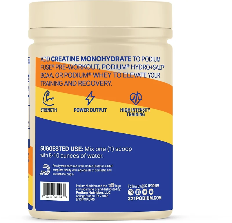 PODIUM Solos Creatine Monohydrate