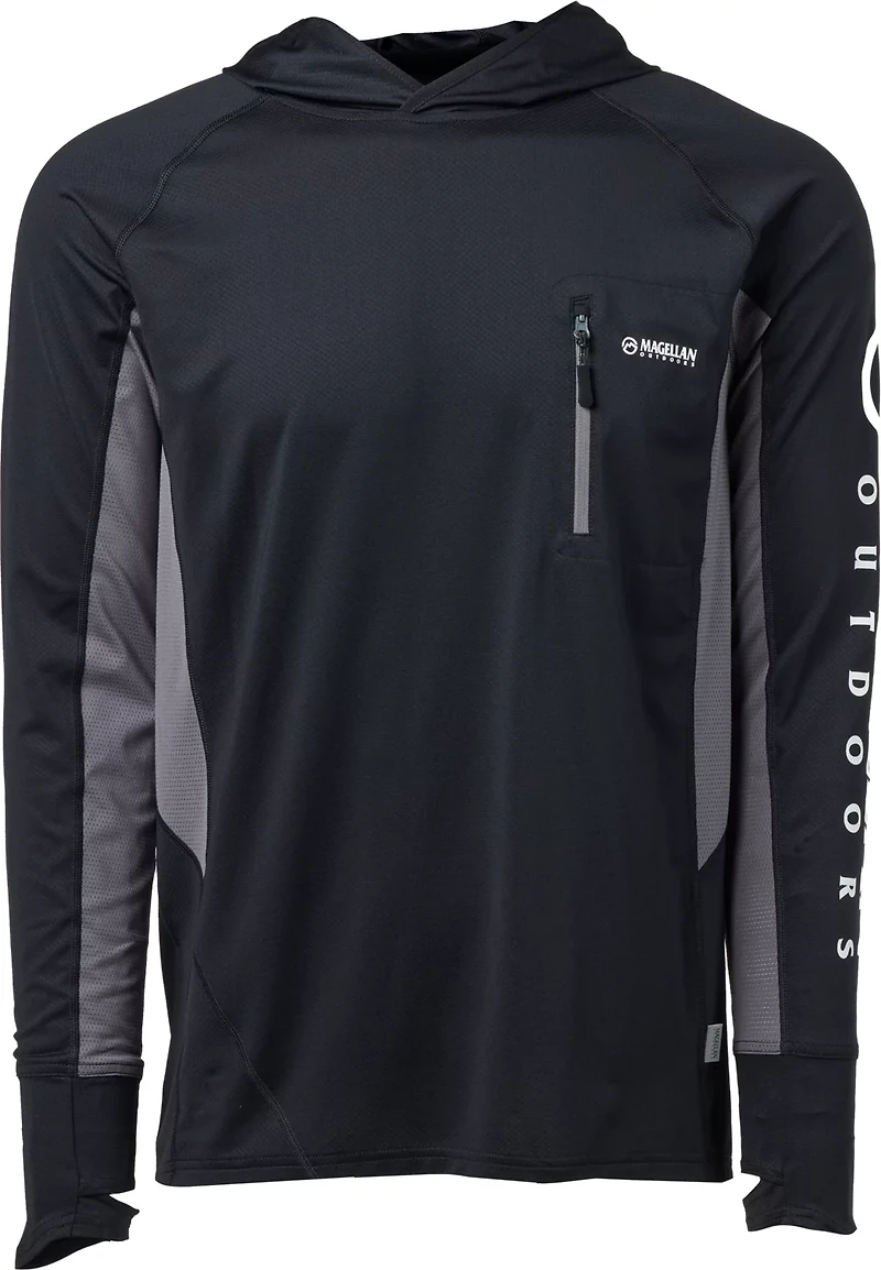 Magellan Outdoors Men's Fish Gear Angler Long Sleeve Hoodie