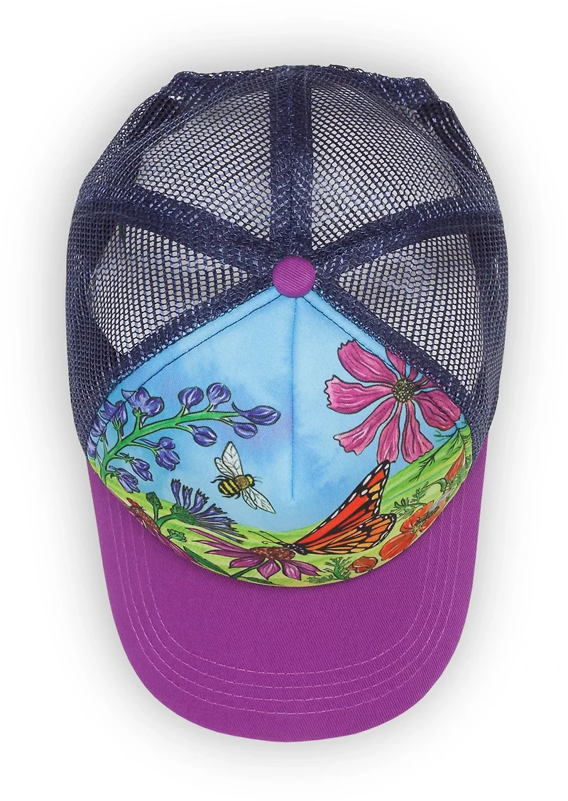 Sunday Afternoons Kids' Artist Series Butterfly and Bees Trucker Cap
