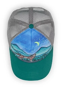 Sunday Afternoons Kids' Artist Series Lone Wolf Trucker Cap