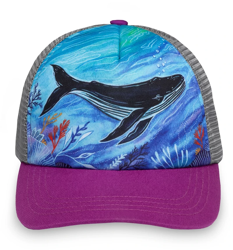 Sunday Afternoons Kids' Artist Series Whale Song Trucker Cap