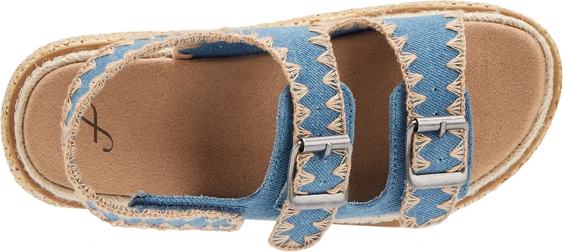 Freely Women's Raffia Platform Sandals