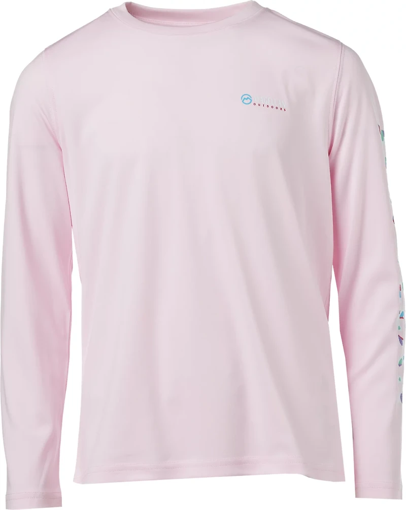 Magellan Outdoors Girls' Caddo Lake Logo Long Sleeve T-shirt