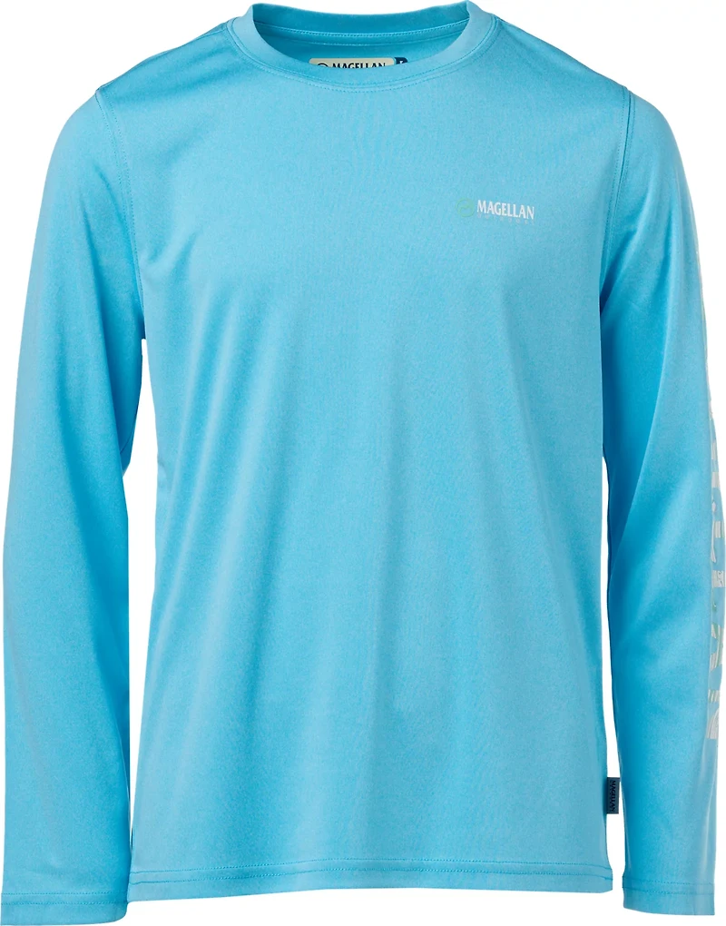 Magellan Outdoors Girls' Caddo Lake Logo Long Sleeve T-shirt