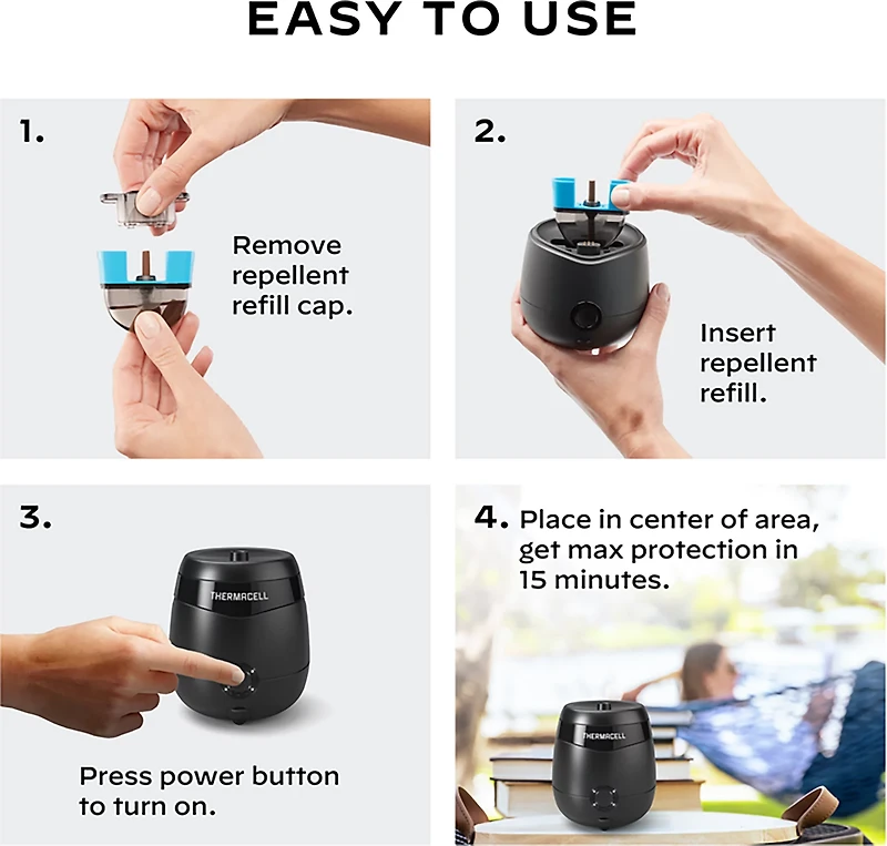 ThermaCELL E65X Rechargeable Mosquito Repeller