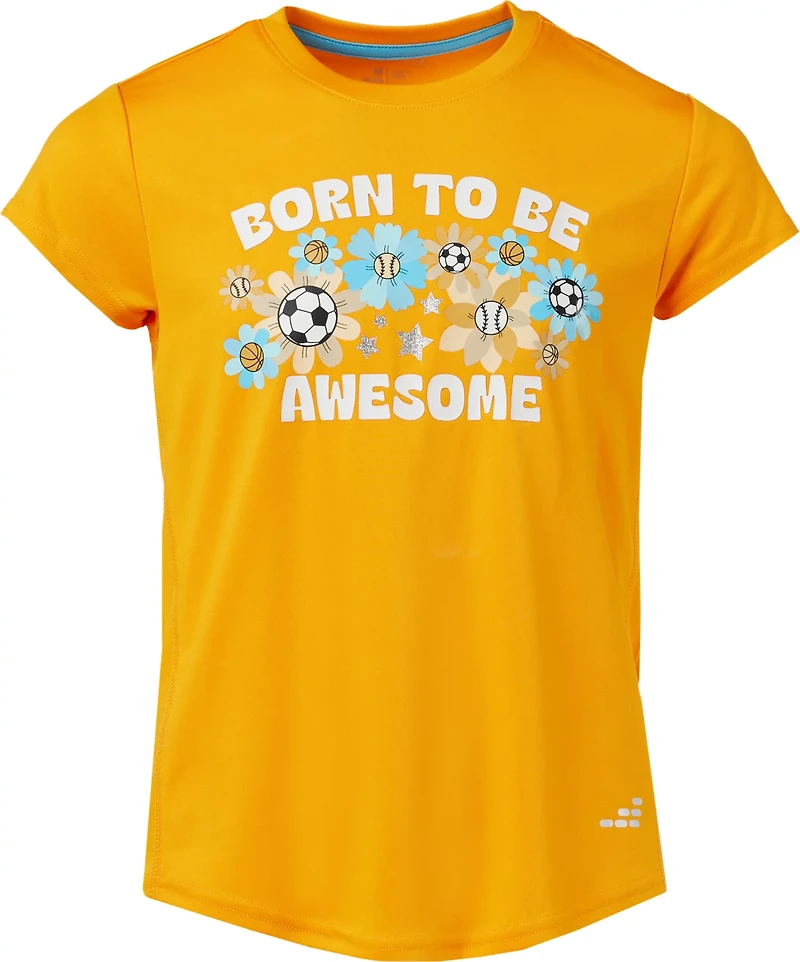 BCG Girls' Training Turbo Awesome T-shirt