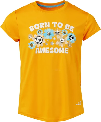 BCG Girls' Training Turbo Awesome T-shirt