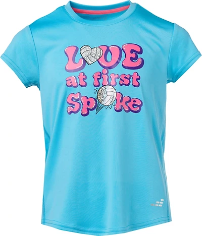 BCG Girls' Training Turbo VB Love T-shirt