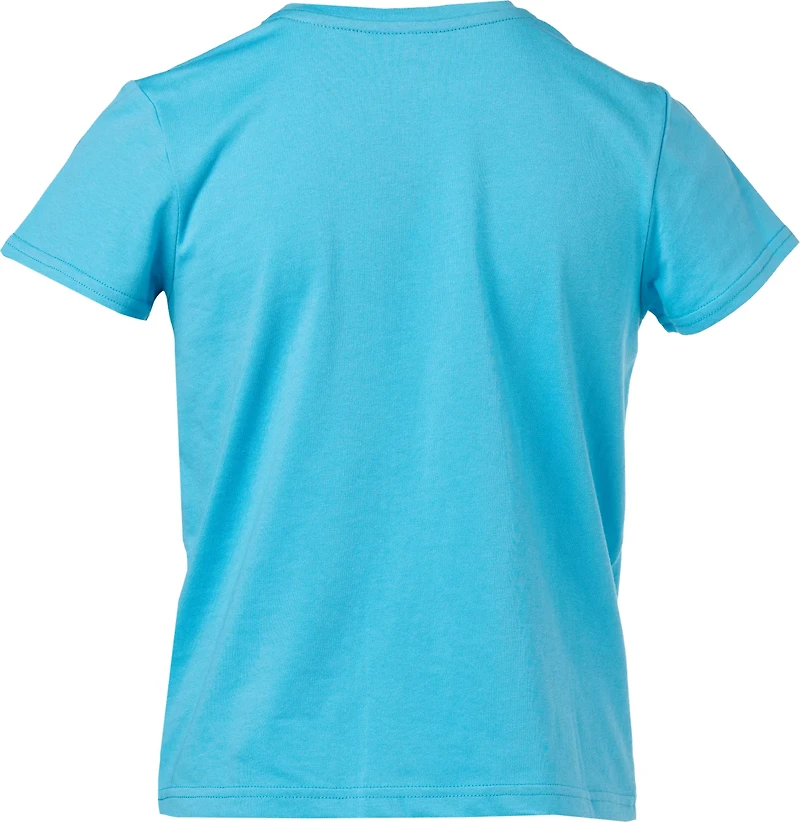 BCG Girls' Lifestyle Cotton Peachy Short Sleeve T-shirt