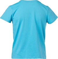 BCG Girls' Lifestyle Cotton Peachy Short Sleeve T-shirt