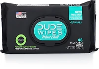 DUDE Wipes Mint Chill Flushable Wipes
