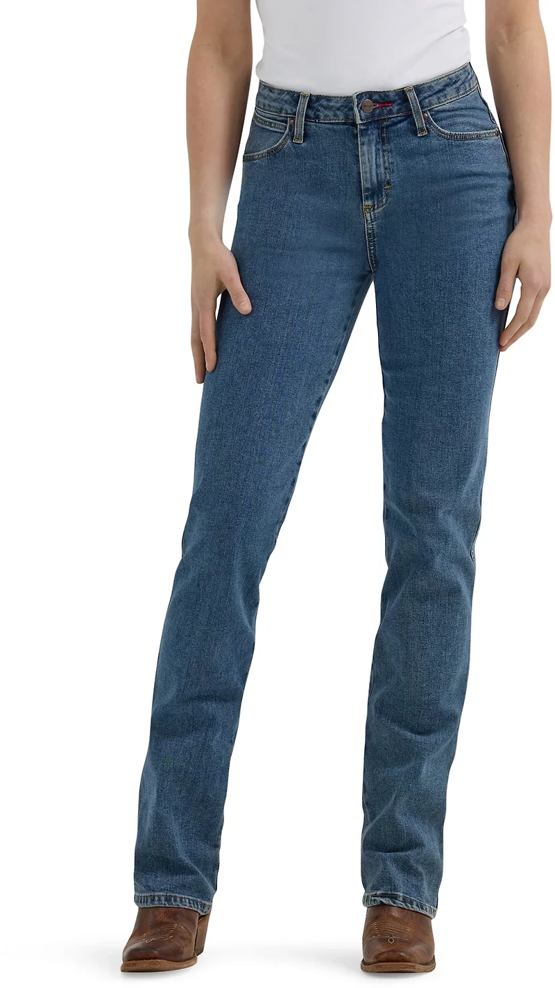 Wrangler Women's Cowboy Cut Slim Fit Jeans