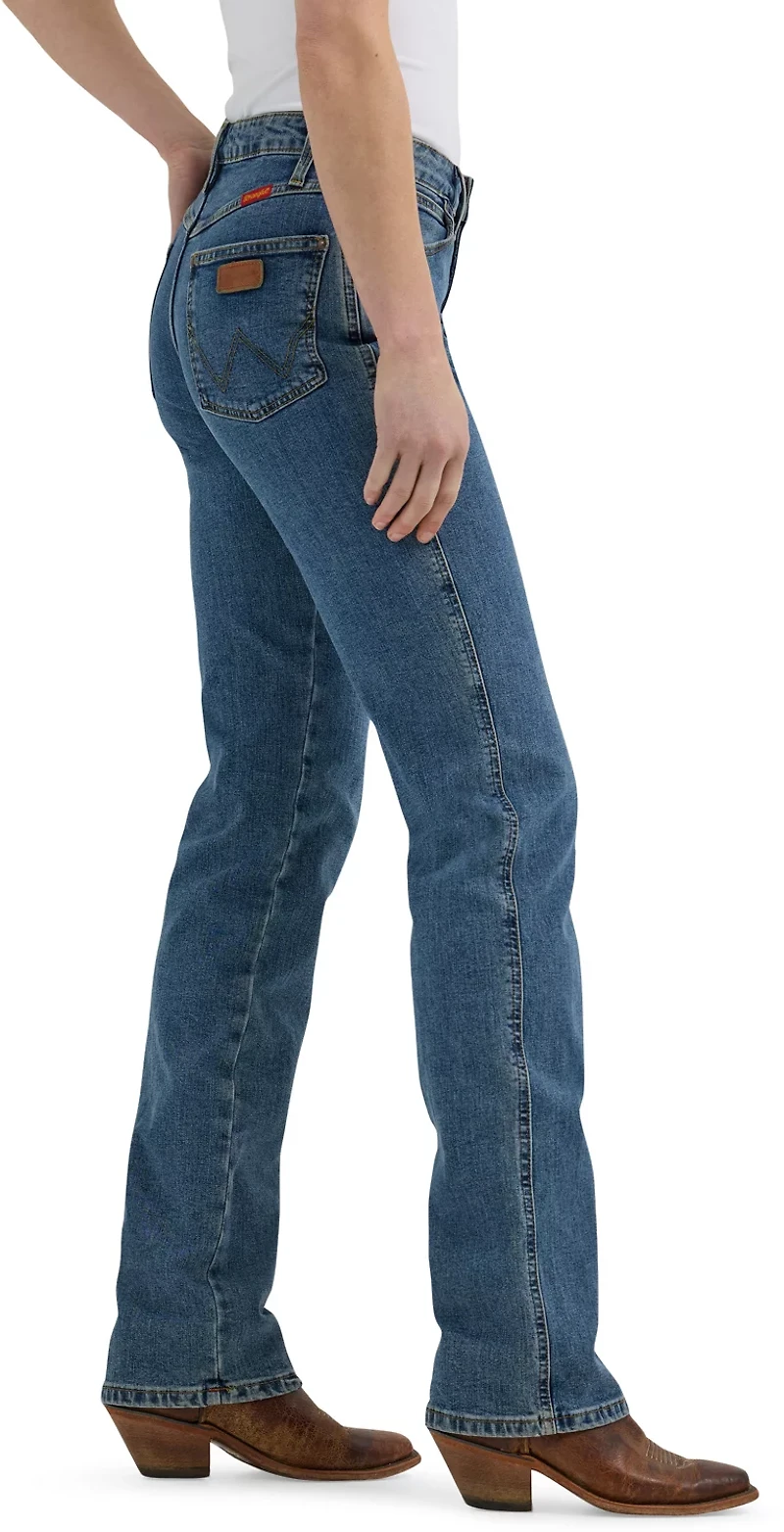 Wrangler Women's Cowboy Cut Slim Fit Jeans