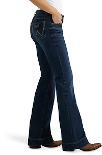 Wrangler Women's Retro Mae Trouser Relaxed Fit Jeans