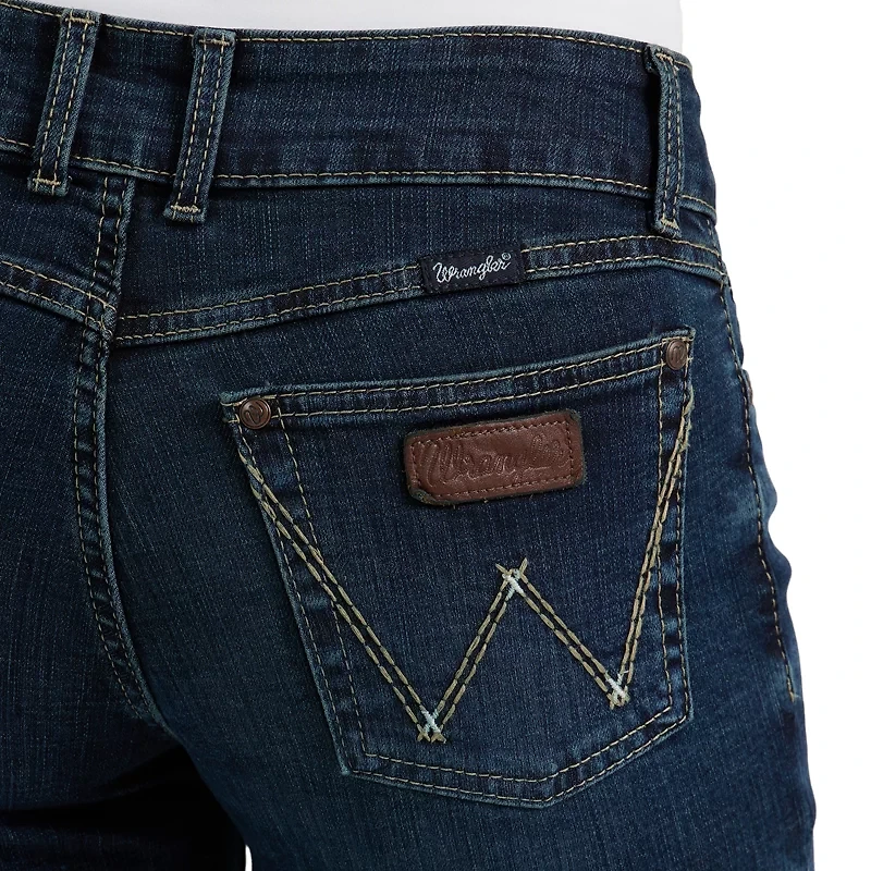 Wrangler Women's Retro Mae Trouser Relaxed Fit Jeans