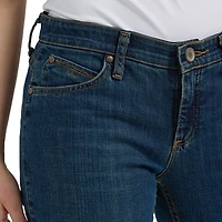 Wrangler Women's Ultimate Riding Q-Baby Mid-Rise Bootcut Jeans
